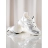 Baltos ir sidabro spalvos aukštos kokybės stilingi batai - HS151W