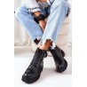 Stilingi juodi aukštos kokybės batai - EE2R4086C BLACK