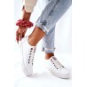 Balti laisvalaikio stiliaus Cross Jeans bateliai - II2R4004C WHITE