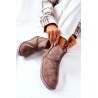 UGG stiliaus rudi patogūs žieminiai batai - 9BT26-1470 BROWN