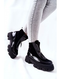 Madingi juodi aukštos kokybės Laura Messi batai - 2371 600-500 BLK