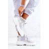 Stilingi patogūs Silver Joenne batai su pašiltinimu - IC02P SILVER