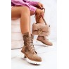 Madingi natūralios odos aukštos kokybės batai Nicole Light Brown  - 2706/060 L.BROWN