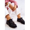 Juodos spalvos stilingi aukštos kokybės batai - HY05-323 BLK