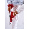 Raudoni Cross Jeans klasikiniai laisvalaikio bateliai - JJ2R4010C RED