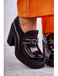 Natūralios odos madingi juodi batai - 20116 NAPL CZAR+CN