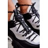 Sportinio dizaino aukštos kokybės madingi batai - KK274053 BLK/GREY