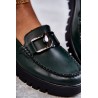 Juodos klasikinės spalvos stilingi batai - MK757 ZIE/PU