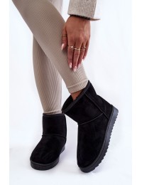 Komfortiški žieminiai batai - 20213-4A BLACK