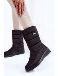 Lengvi šilti patogūs žieminiai batai - 22SN26-5028 BLACK