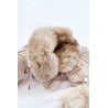 Šilti stilingi aulinukai žiemai - HY846-8 BEIGE