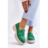 Žalios spalvos stilingi batai\n - UK132P GREEN