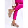 Stilingi Loafers stiliaus batai - C1239-39 L.KHAKI
