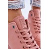 Rožiniai Big Star batai su paslėpta platforma - LL274036 NUDE