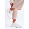 Stilingi laisvalaikio stiliaus batai su puošniu akcentu - LA231 WHITE