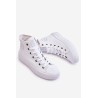 Balti laisvalaikio stiliaus BIG STAR batai  - LL274A183 BIAŁY