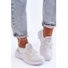 Balti patogūs sportiniai batai - JHY260-9 WHITE