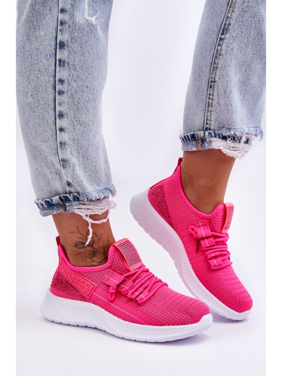 Ryškūs rožiniai patogūs sportiniai batai - JHY260-5 PEACH