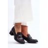 Juodi natūralios odos klasikinio stiliaus batai - 20111 V.CZARNY+CN