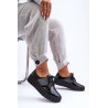 Klasikiniai natūralios odos stilingi batai - 10128 Naplak czarny+Bro