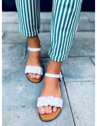 Balti moteriški sandalai DAISY WHITE - KB 123-10