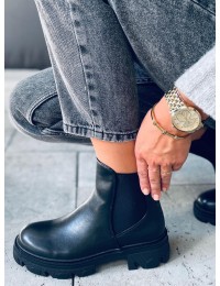 Moteriški juodi batai FINN BLACK - KB RQ370