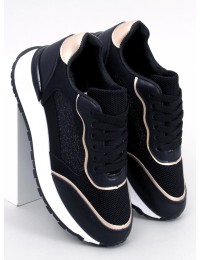 Klasikiniai sportiniai batai moterims BRELAND BLACK - KB WH2111