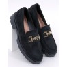 Moteriški juodi zomšiniai batai SULLY BLACK - KB T580P
