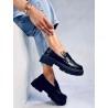 Juodi madingi moteriški batai BUNNIES BLACK - KB JH322P