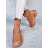 Kojinės tipo rudi aulinukai GOKO CAMEL - KB ZP03