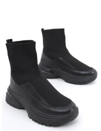 Kojinės tipo juodi aulinukai GOKO BLACK - KB ZP03