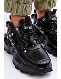 Madingi aukštos kokybės GOE batai - MM2N4014 BLACK