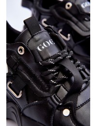 Madingi aukštos kokybės GOE batai - MM2N4014 BLACK