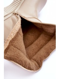 Švelnios smėlio spalvos natūralios odos batai - 60416 V.TAUPE