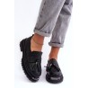 Madingi juodi batai su kutais - NC1323 BLACK
