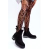 Juodi moteriški auliniai batai - NC1305 BLACK