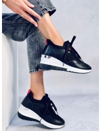 Moteriški laisvalaikio batai su platforma FENIX BLACK - KB Z1171
