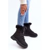 Šilti patogūs žieminiai batai - 23SN26-6568 BLACK