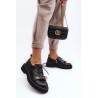 Juodi stilingi moteriški batai su išskirtiniu akcentu - MR870-80 BLACK