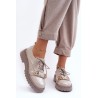 Pilki stilingi moteriški batai su išskirtiniu akcentu - MR870-81 LT.GREY