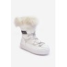 Balti moteriški sniego batai - NB605 WHITE