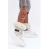 Balti moteriški sniego batai - NB605 WHITE
