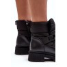 Šilti moteriški juodi žieminiai batai - VL225P BLACK