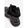 Sportinio stiliaus šilti batai su platforma - 23BT26-6518 BLACK