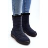 Šilti patogūs moteriški žieminiai batai - 20SN26-3044 NAVY