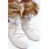 Balti šilti sniego batai - NB615 WHITE