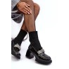 Kojinės tipo madingi aukštos kokybės batai - MR870-41 BLACK