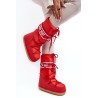 Komfortiški šilti raudoni sniego batai - NB618 RED