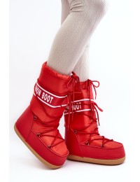 Komfortiški šilti raudoni sniego batai - NB618 RED