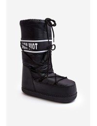 Komfortiški šilti juodi sniego batai\n - NB618 BLACK